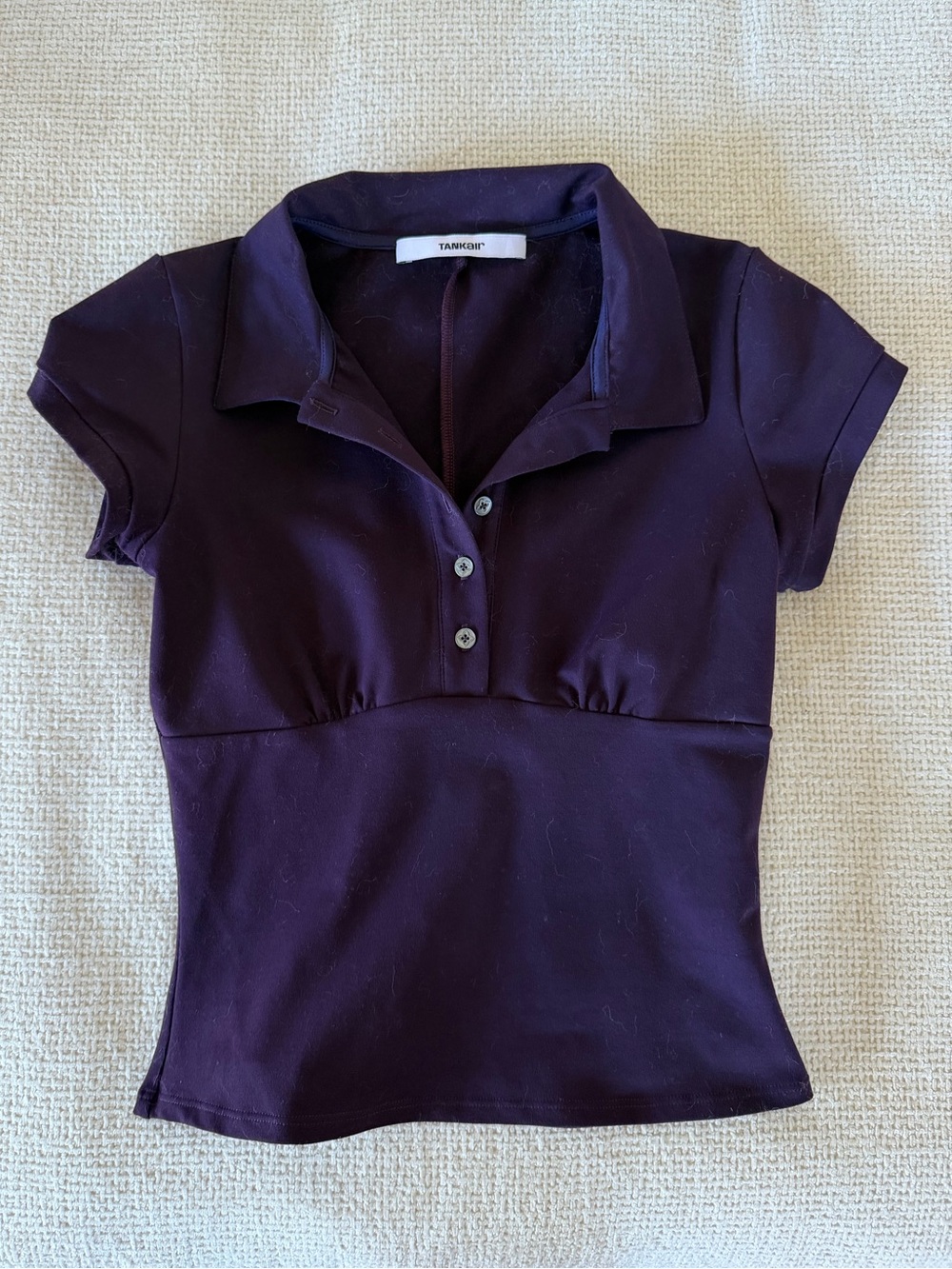 Tank Air Purple Polo Baby Tee